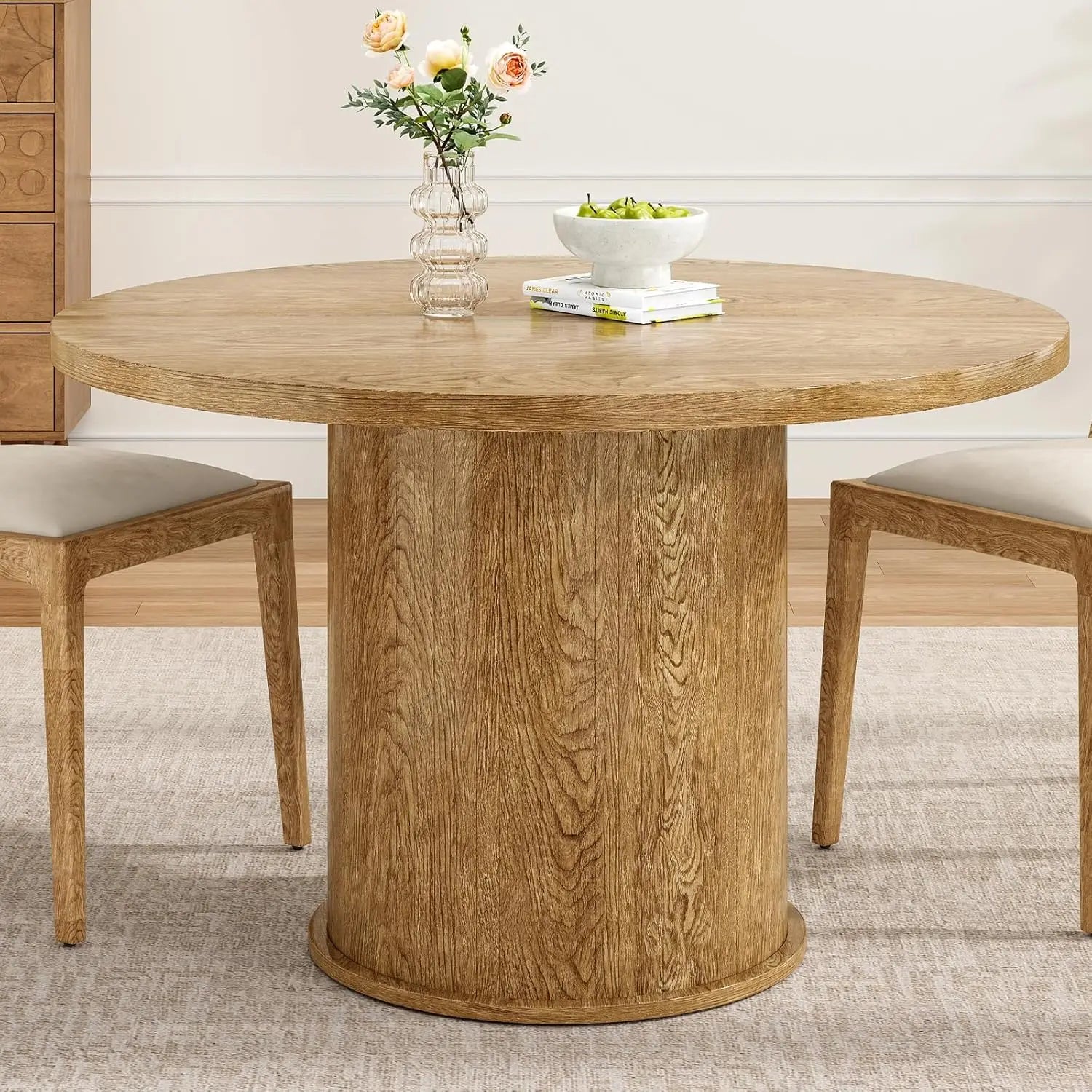 FARINI Round Dining Table — Modern Space-Saving Design for Small Kitchens