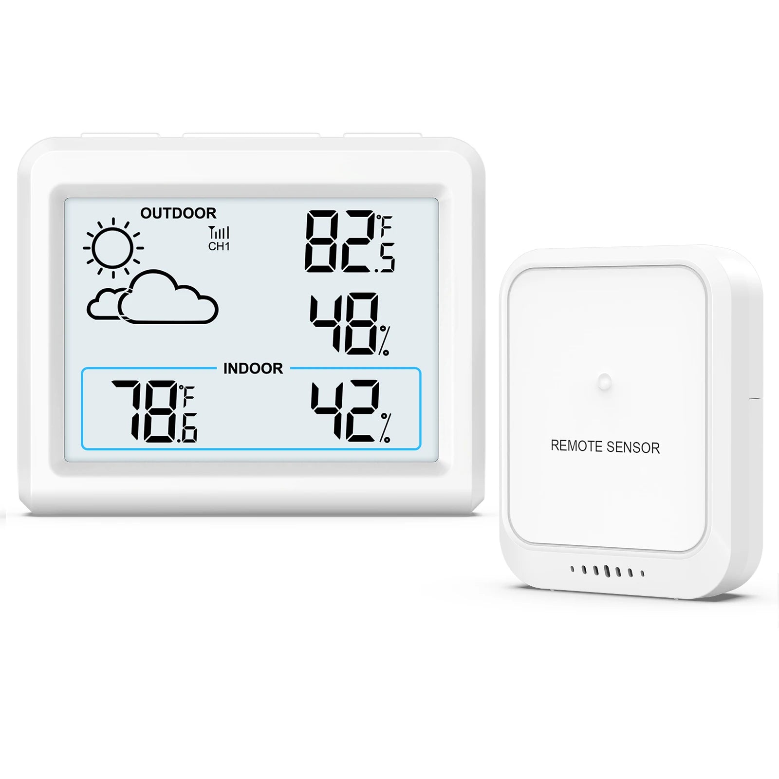 ORIA Wireless Weather Station — Indoor and Outdoor Temperature Monitor