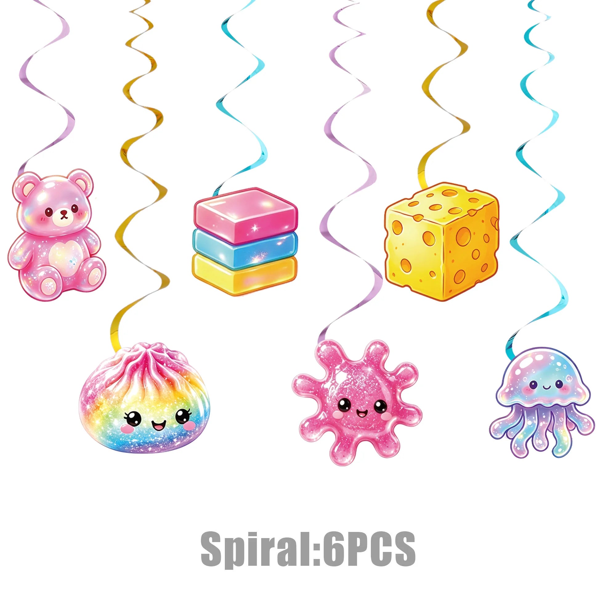 Dumpling Theme Party Decoration Set — Birthday Party Supplies & Favors