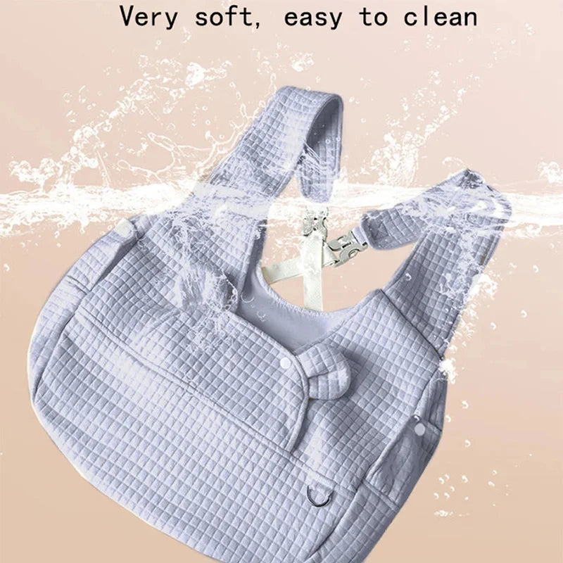 Portable Pet Travel Backpack — Breathable Chest Bag for Cats and Dogs