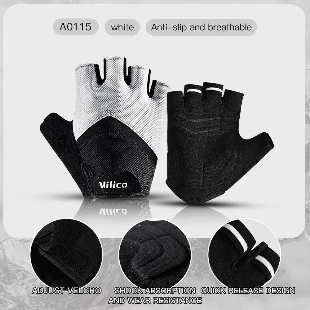 Kyncilor Cycling Gloves — Breathable Shock-Absorbing MTB Riding Mitts