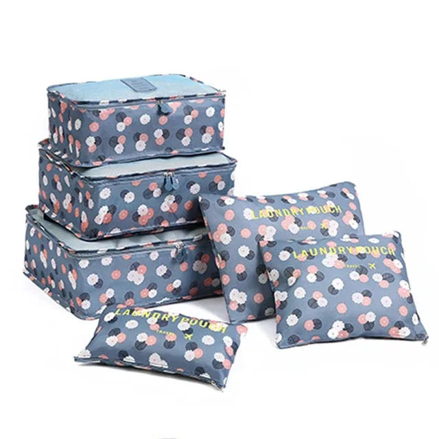 Totidy Travel Packing Cube Set — Luggage Organizer for Clothes and Shoes