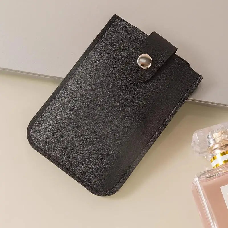 SDJZT Slim Card Holder — Minimalist Floral Wallet for Travel & Commuting