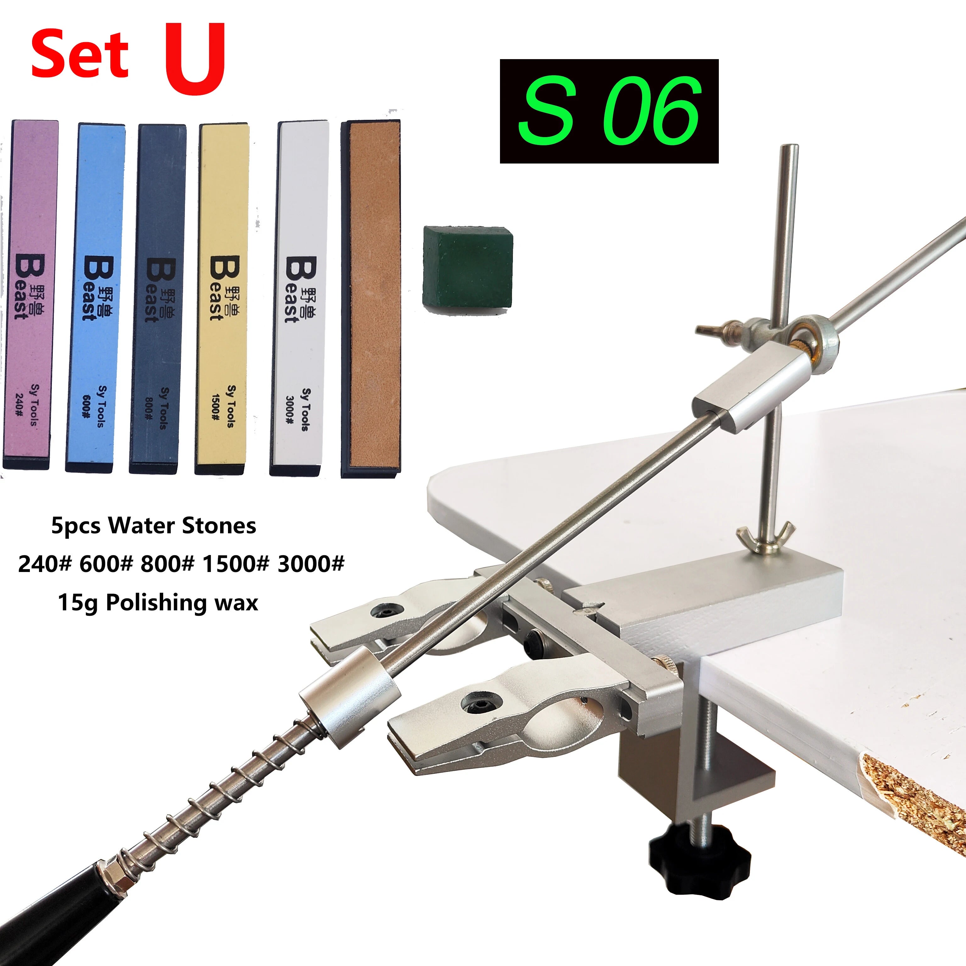 Sy tools Professional Fixed Angle Knife Sharpener — Precision Sharpening System