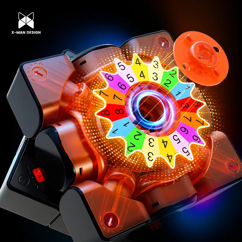 Magnetic Speed Cube — UV Coated Professional Puzzle Toy