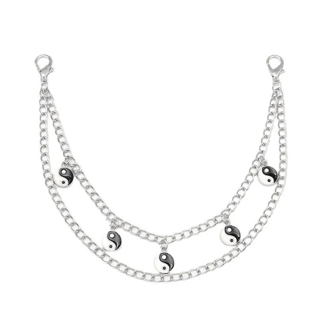 Metal Bag Chain Replacement — Versatile Shoulder Strap & Clothing Accessory