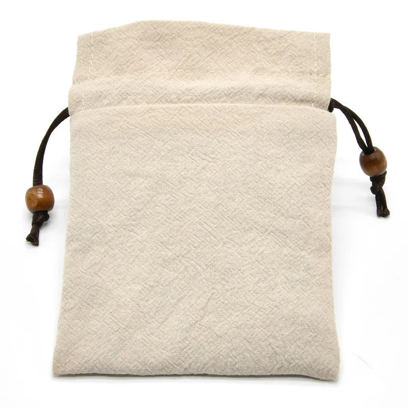 Cotton Drawstring Storage Bag — Small Jewelry & Gift Organizer