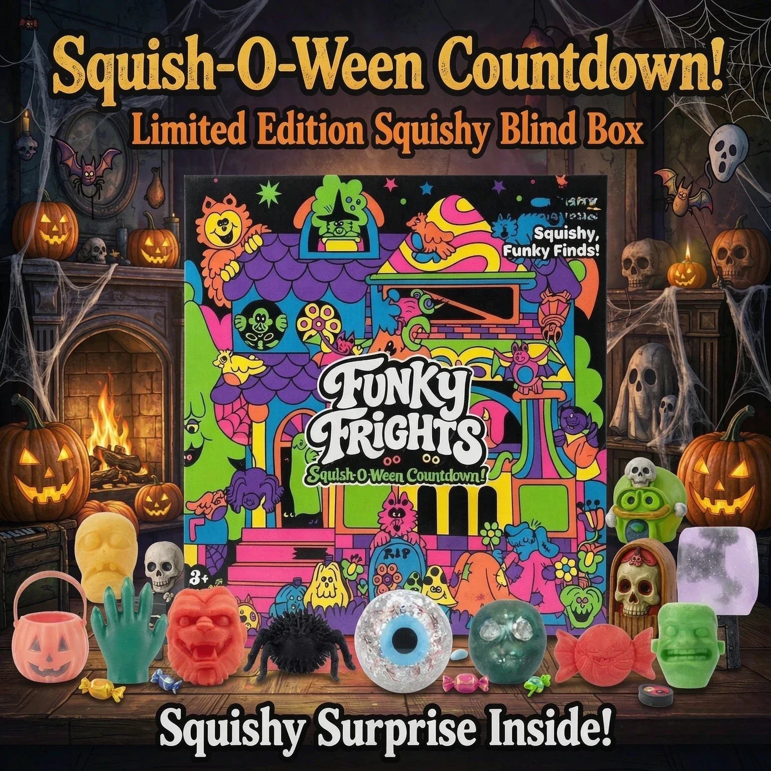 NEEDOH Fidget Doll Advent Calendar — Stress Relief Countdown Toy