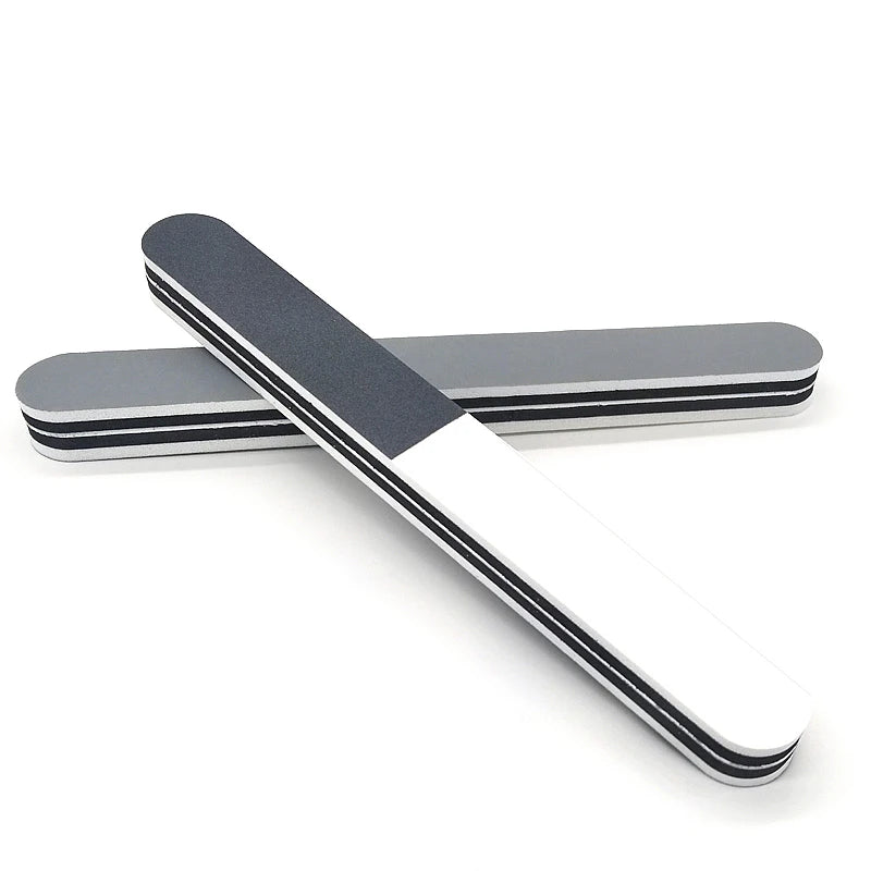 3-Way Nail Buffer Blocks — Professional Manicure & Polishing Tool Set