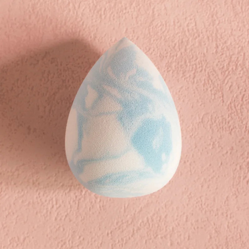 Marble Pattern Makeup Sponge — Ultra Soft Teardrop Beauty Blender
