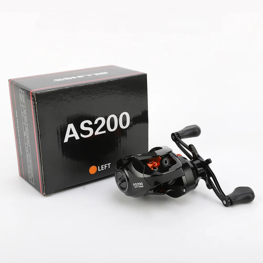 GLS Baitcasting Fishing Reel — 6.3:1 Gear Ratio with 8KG Max Drag