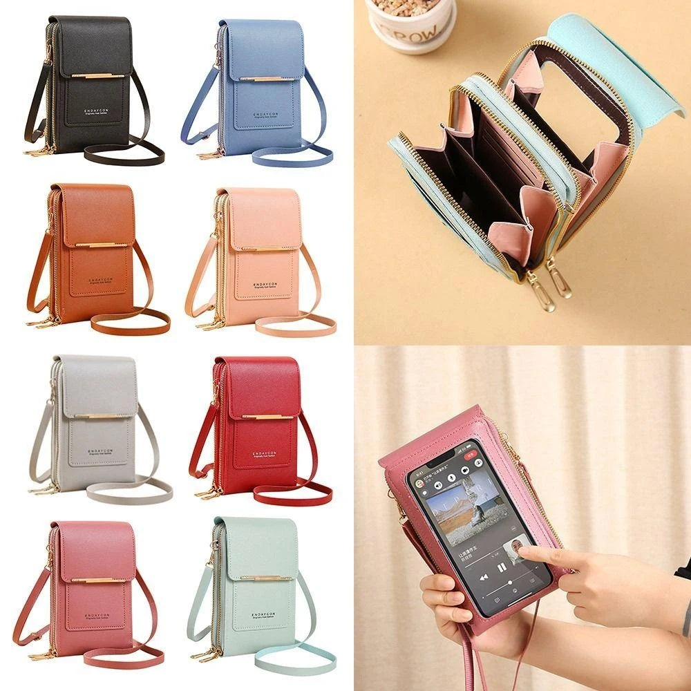 GOT-TOG Women's Crossbody Bag — Fashionable Double-Layer Purse
