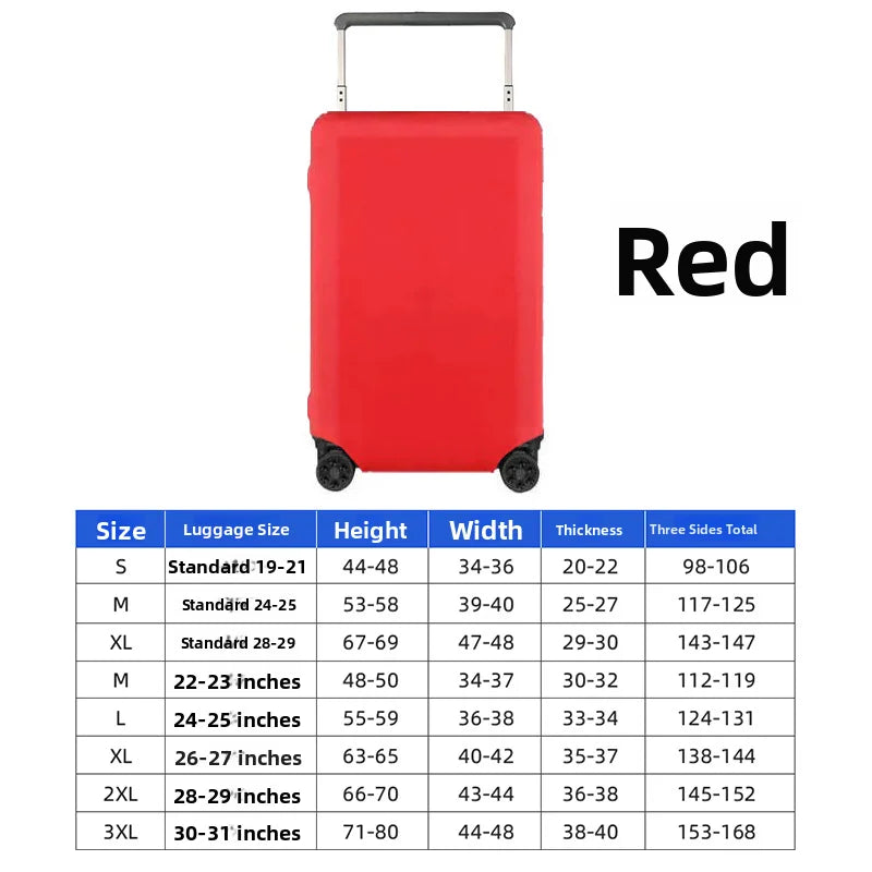Thickened Luggage Protector Cover — Dustproof Suitcase Guard for Travel