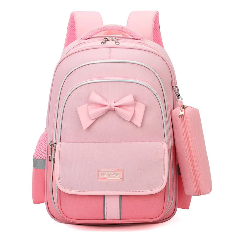 Kids Rolling Backpack Set — 3-Piece Trolley School Bag with Shoulder Bag