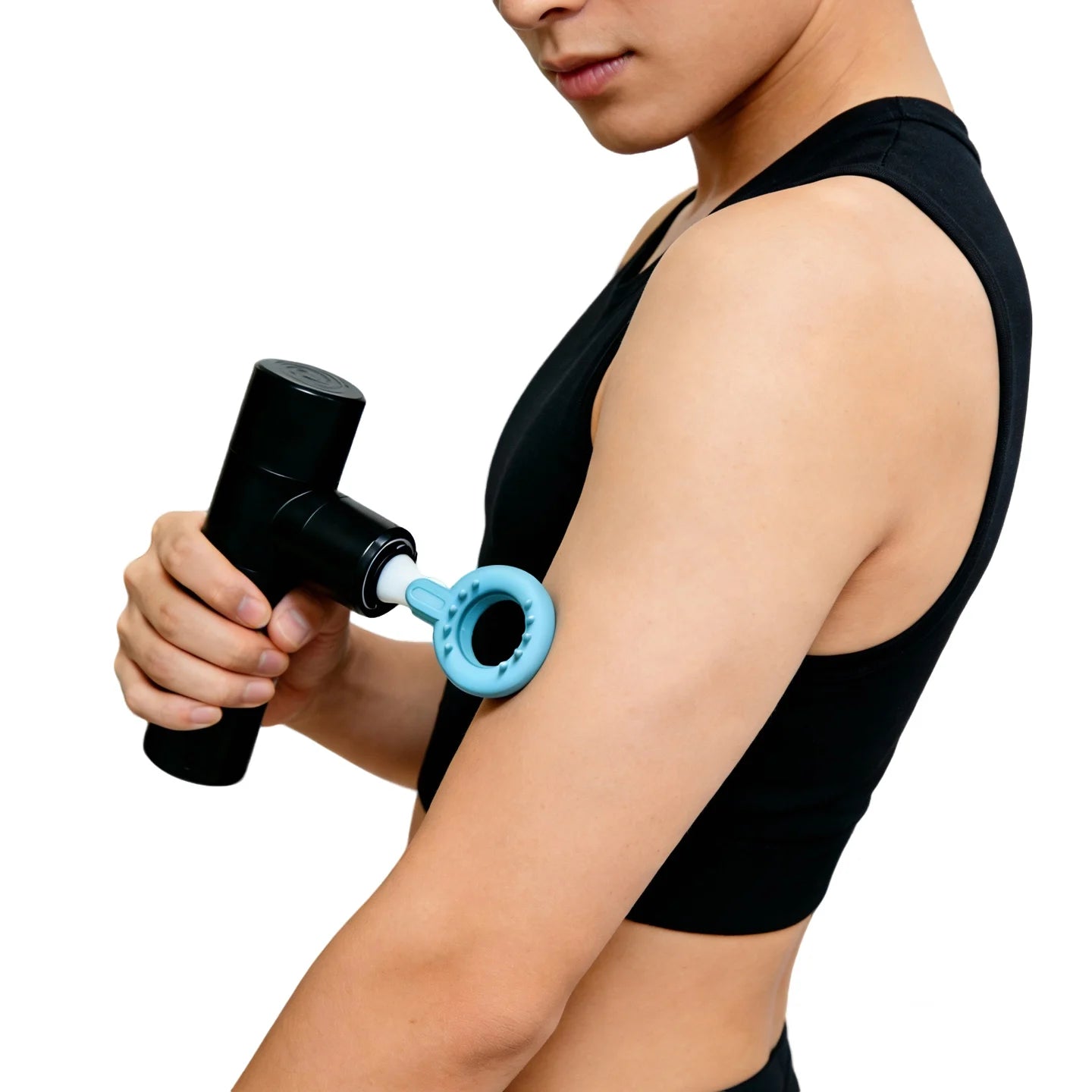 Silicone Massage Gun Head Attachments — Replaceable Muscle Relief Tips