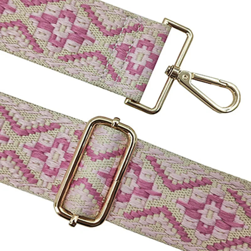 Adjustable Canvas Bag Strap — Wide Webbing Shoulder Replacement