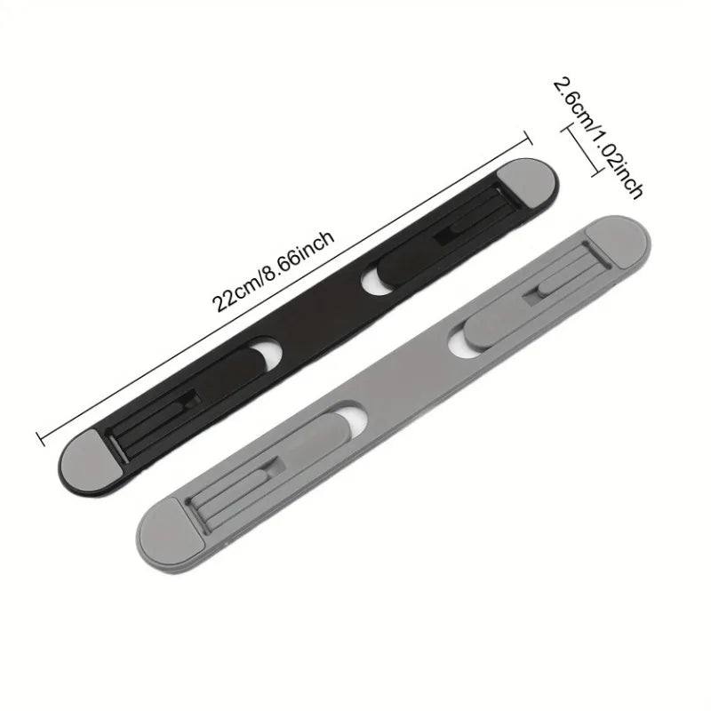 Adjustable Aluminum Laptop Stand — Ergonomic Viewing Angle & Heat Dissipation