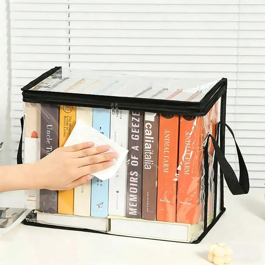 Clear PVC Storage Bags — Multifunctional Foldable Closet Organizers