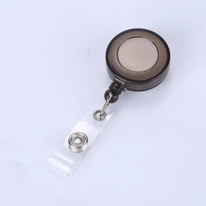 pelsone Retractable Badge Reel — Durable ID Holder Clip for Staff and Professionals