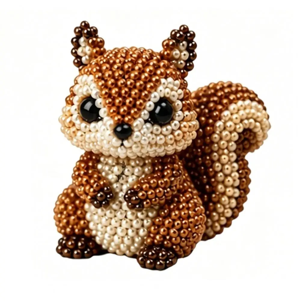 DIY 3D Animal Beading Kit — Creative Handmade Craft Set for Stress Relief