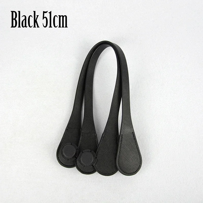TANQU PU Leather Replacement Handles — Slim Shoulder Straps for Handbags