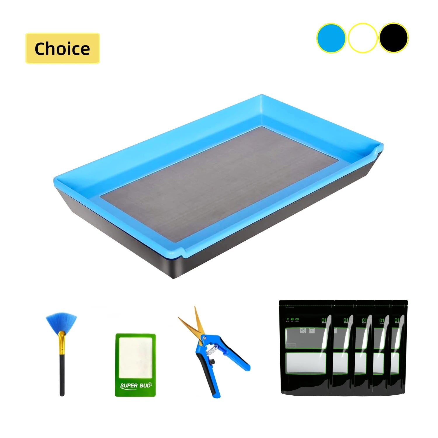 Super Bud Trimming Tray Kit — Professional Herb Harvest Station