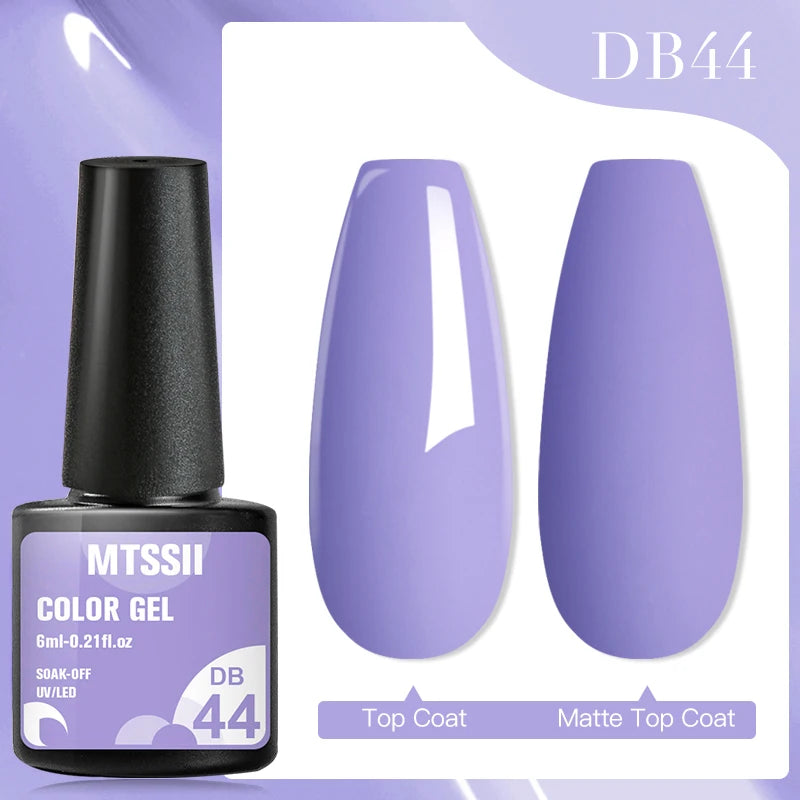 Mtssii Reflective Glitter Gel Nail Polish — Sparkling Holographic Effect