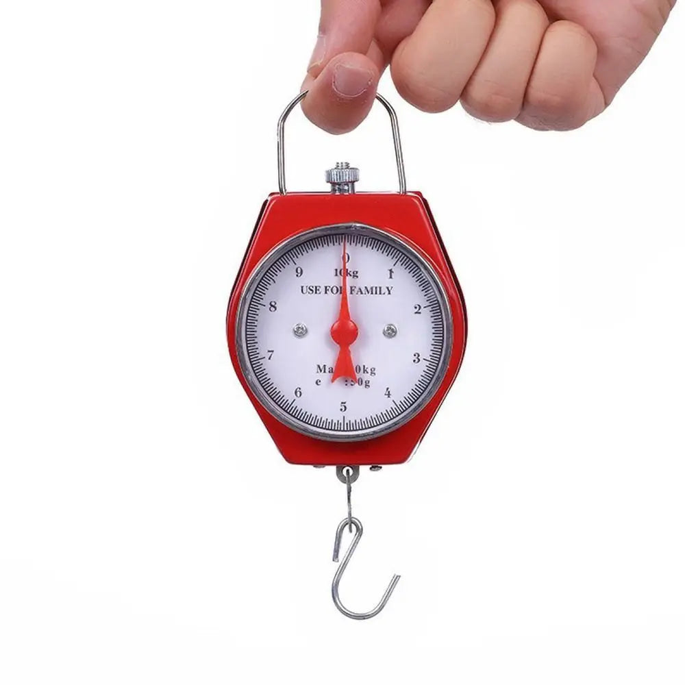 Portable Mechanical Luggage Scale — Handheld Spring Balance for Travel