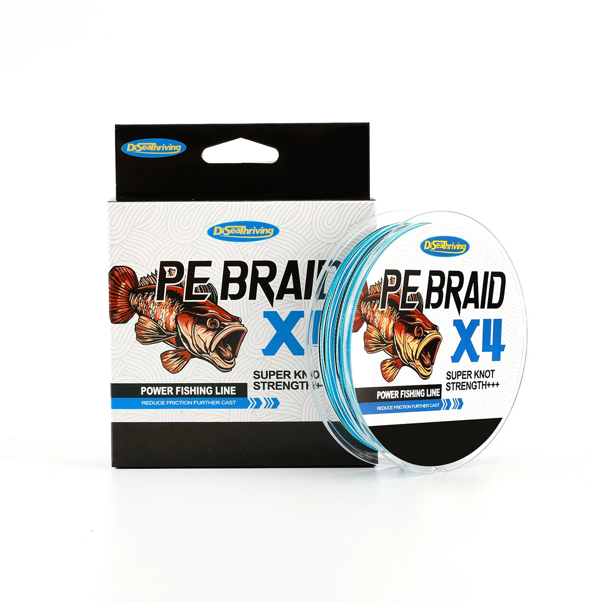 DiSeaThriving X4 Braided Fishing Line — High Sensitivity & Abrasion Resistant