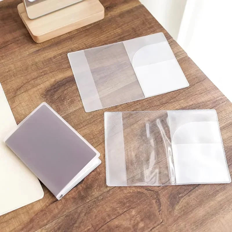 Passport Protective Cover — Waterproof Document Case, Frosted PVC
