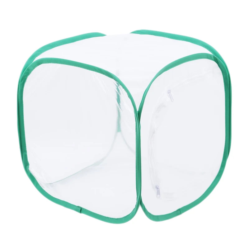 Collapsible Mesh Insect Habitat — Breathable Breeding Cage for Butterflies and Insects