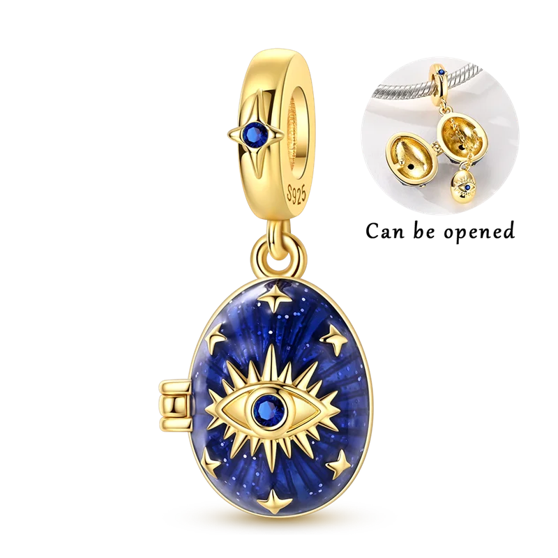 Charmhub Sparkling Zircon Elephant Charm — Gold Plated 925 Sterling Silver Bead