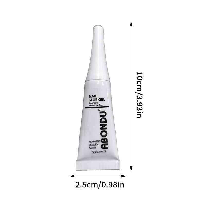 Quick Drying Solid Nail Glue — Long Lasting Press On Nail Adhesive