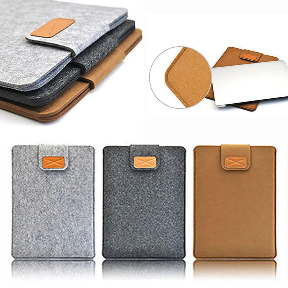 EDUP Felt Laptop Sleeve — Slim Protective Tablet Case Cover