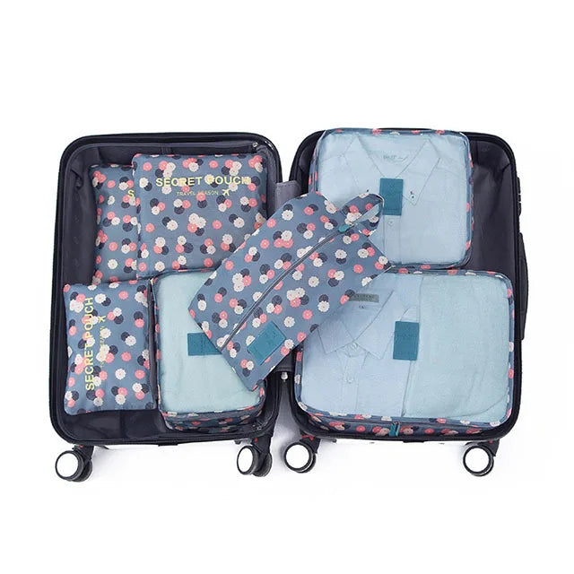 Totidy Travel Packing Cube Set — Luggage Organizer for Clothes and Shoes