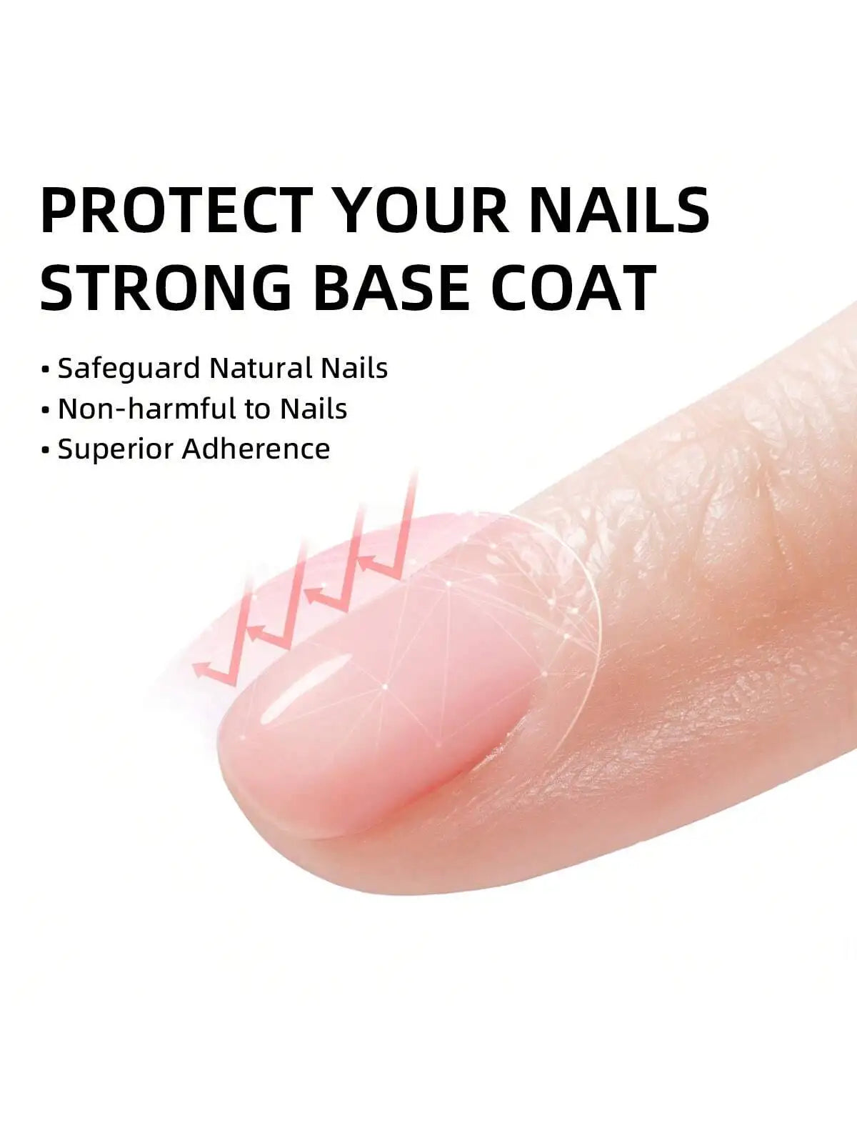 XEIJAYI Nail Gel Base Coat — Strengthening Extension Gel for UV LED