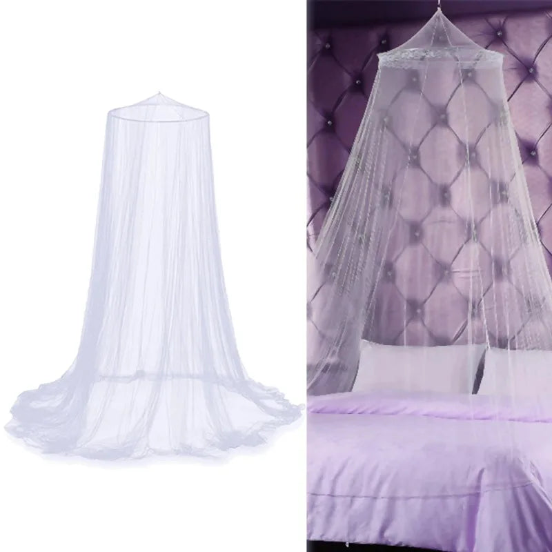 Large Dome Mosquito Net — Hanging Bed Canopy for Home and Camping