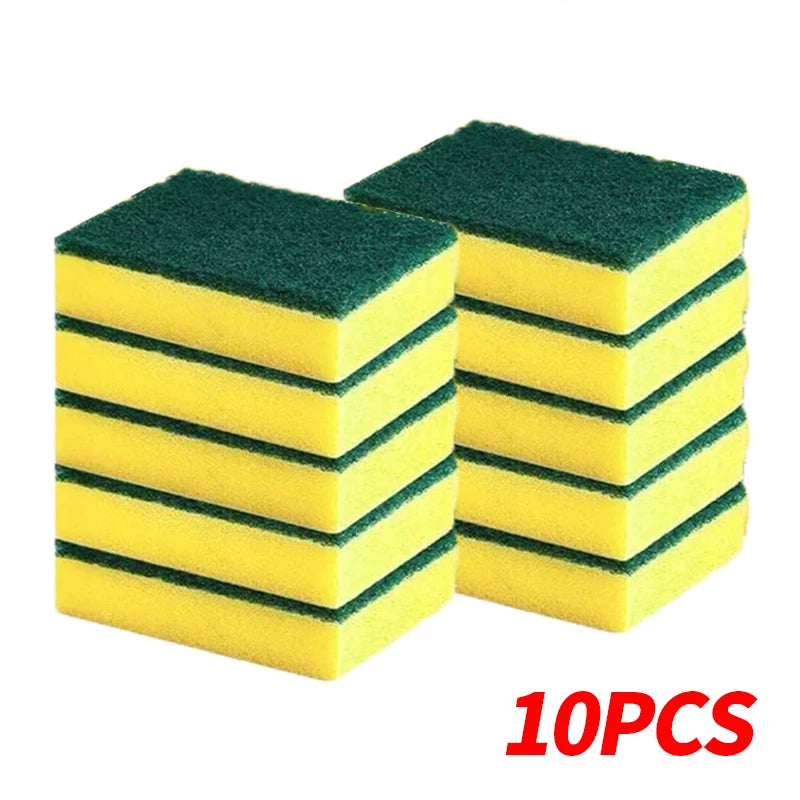 Double-Sided Magic Cleaning Sponge — Highly Absorbent Kitchen Scrubber