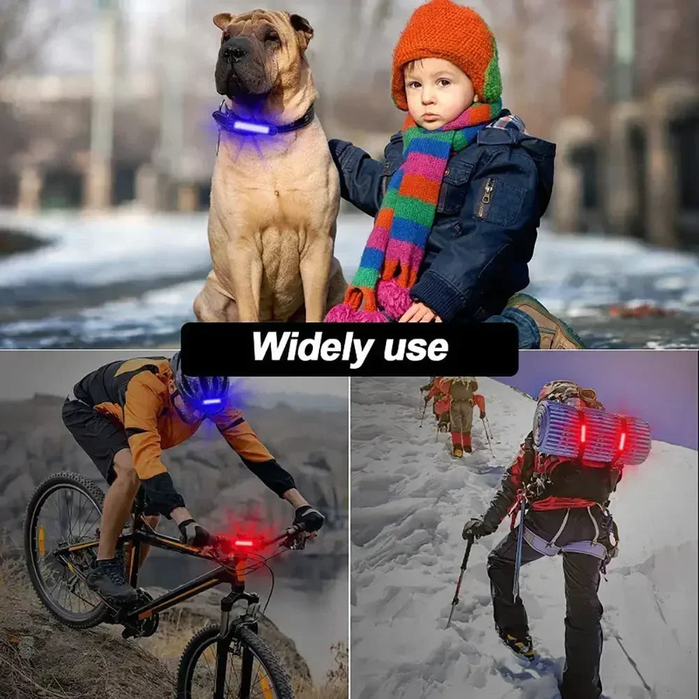 Ultra Bright USB Rechargeable Bike Tail Light — Waterproof LED Safety Lamp