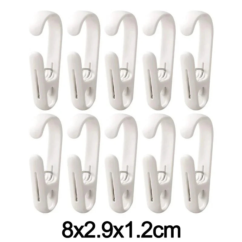 Multifunctional Hanging Storage Clips — Versatile Home Organization Hooks