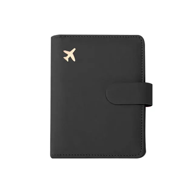 SNUGUG Leather Passport Holder — Waterproof Travel Wallet & Card Case