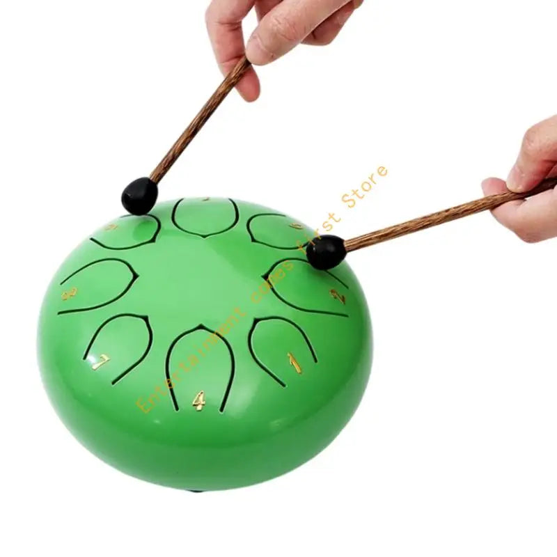 8 Note Steel Tongue Drum — Ethereal Percussion Instrument for Beginners