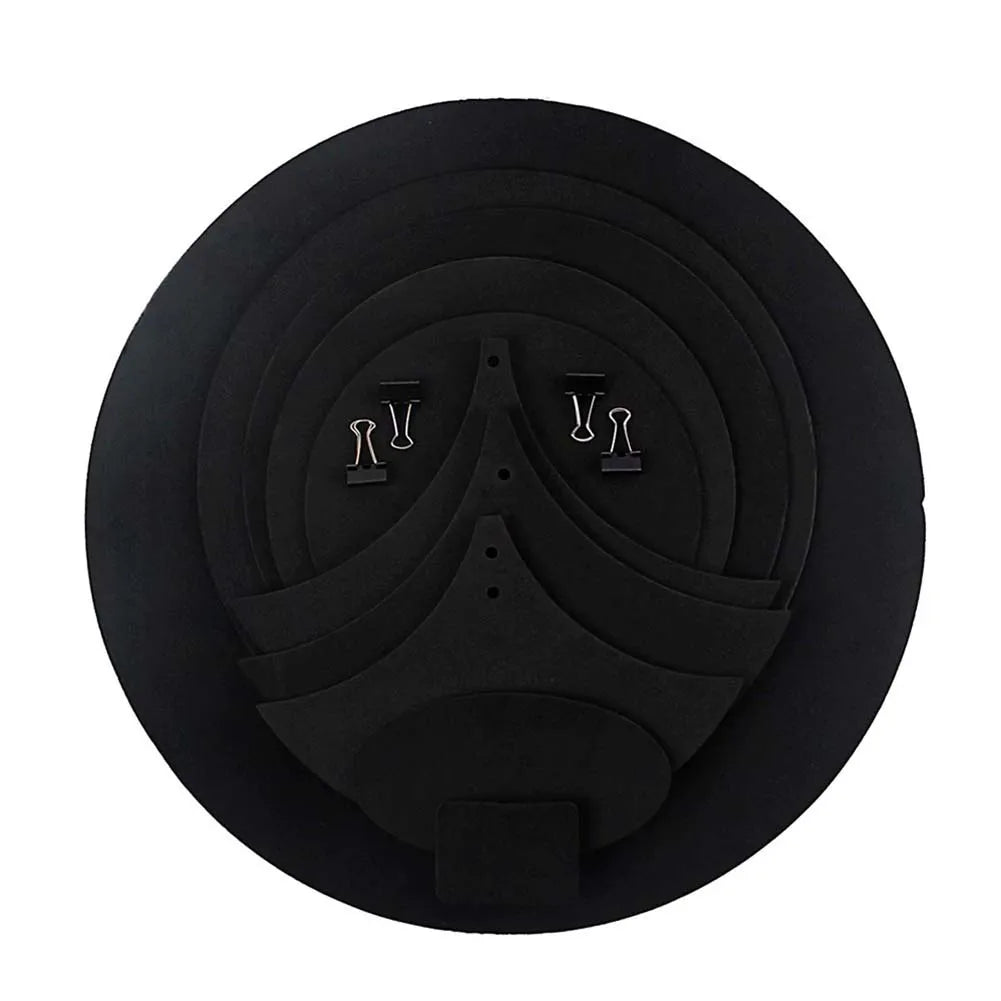 14-Piece Drum Mute Pad Set — Sound Dampening Practice Kit for Percussion