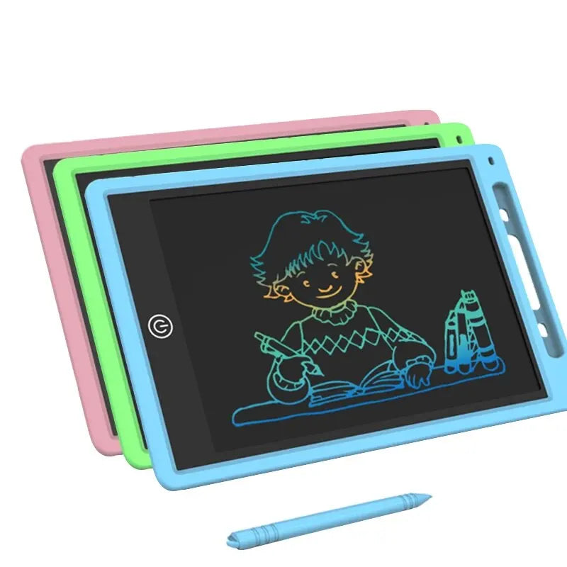 LCD Drawing Tablet — Colorful Erasable Doodle Board for Kids