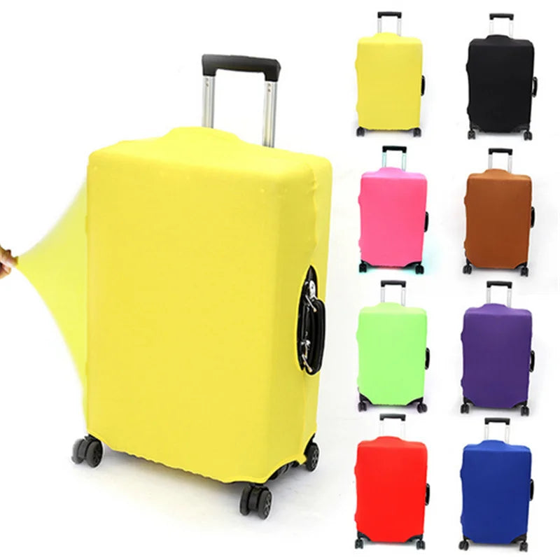 Stretchable Luggage Protector Cover — Durable Suitcase Dust Guard