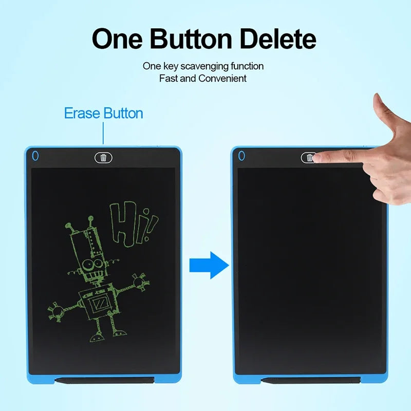 WELLY LCD Writing Tablet — Digital Drawing Pad & Electronic Notebook