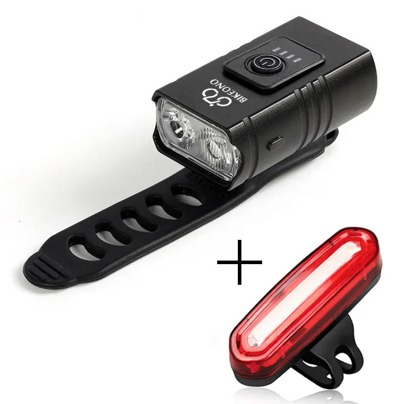 BIKEONO USB Rechargeable LED Bike Light — High Performance MTB Headlight