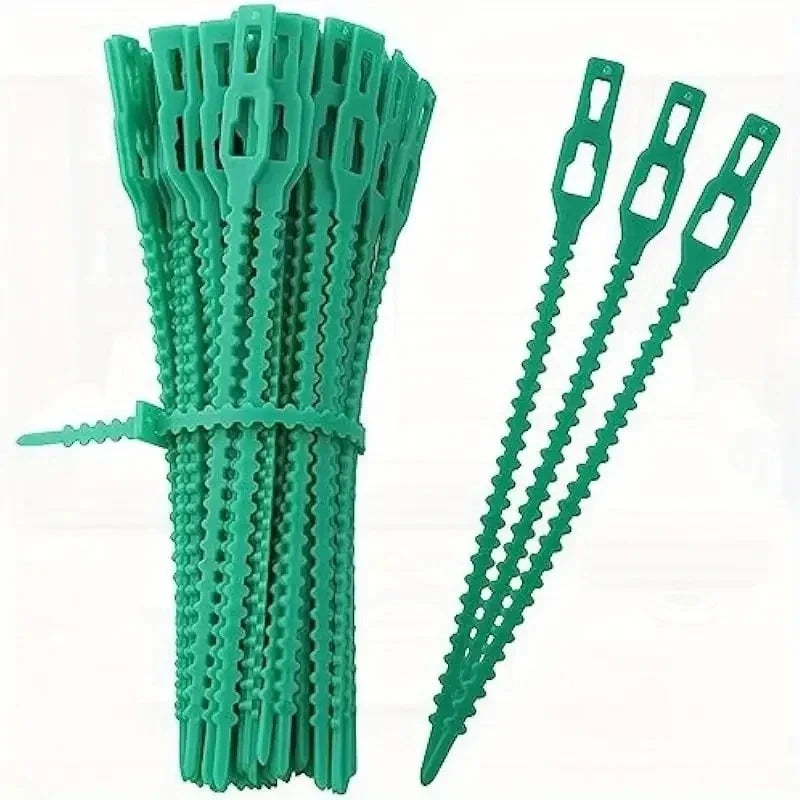 Garden Cable Ties — Adjustable Plant Support