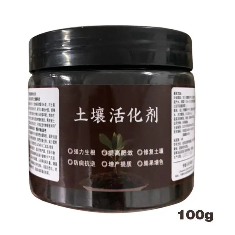 Potassium Fulvicate Soil Activator — Organic Plant Growth Fertilizer