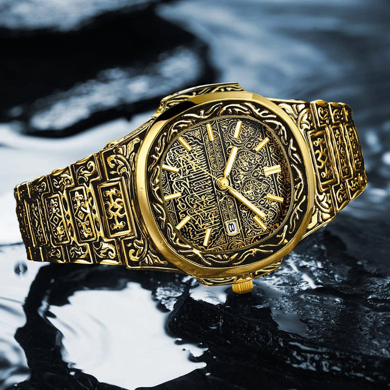 GADYSON Men's Quartz Watch — Luxury Vintage Style with Auto Date